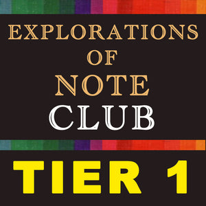 Explorations of Note - Tier 1